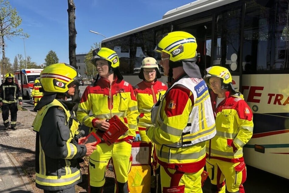 41 Feuerwehrleute rückten an.