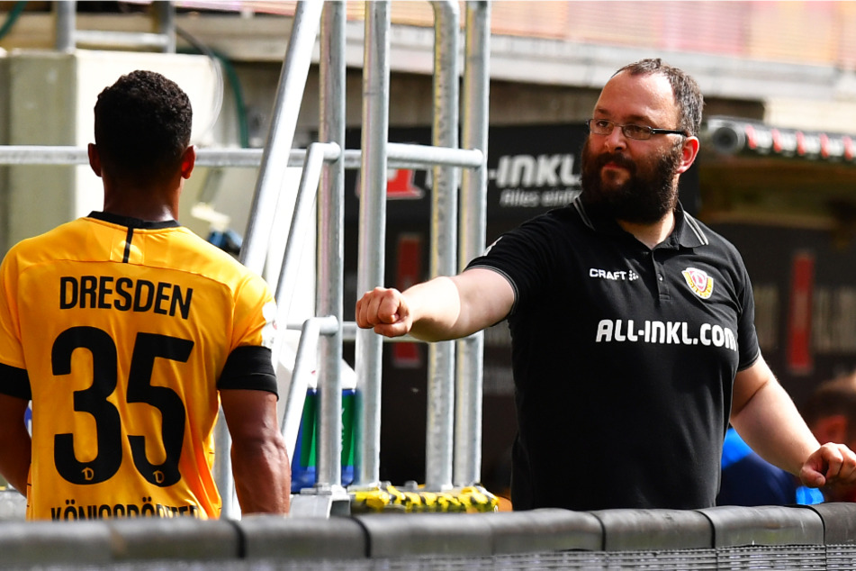 Martin Börner (r.) verlässt Dynamo Dresden nach 13 Jahren auf eigenen Wunsch.