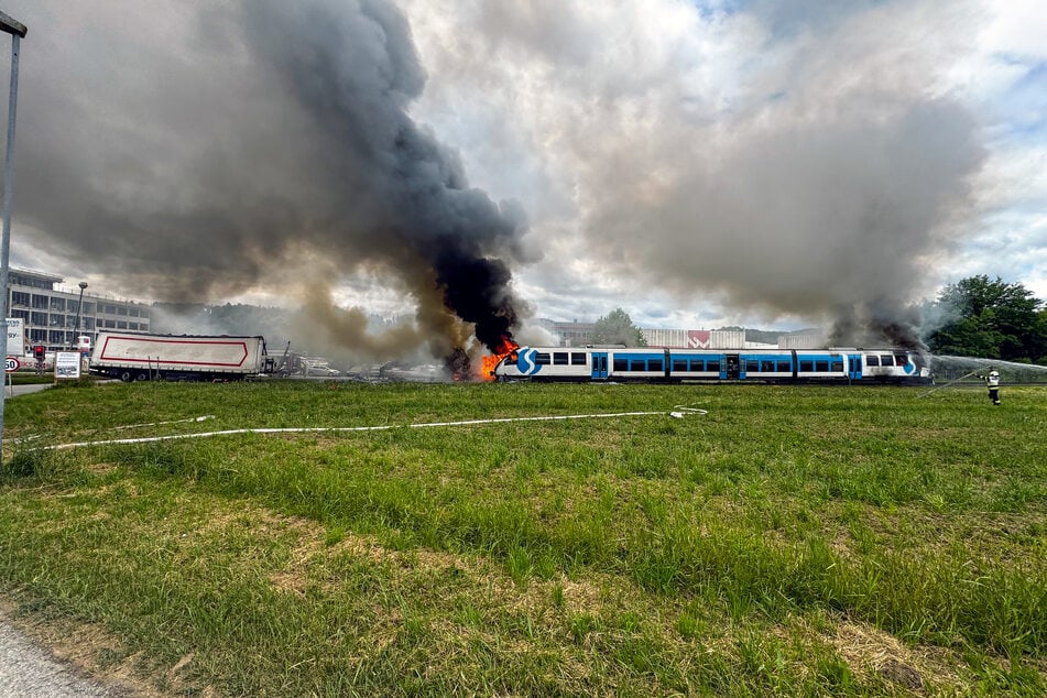 Der S-Bahn-Verkehr kam zum Erliegen.