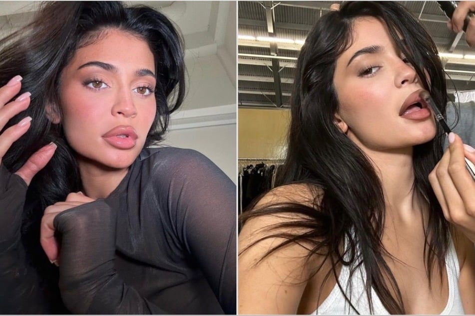 Kylie Jenner has again clarified those long-standing plastic surgery rumors.