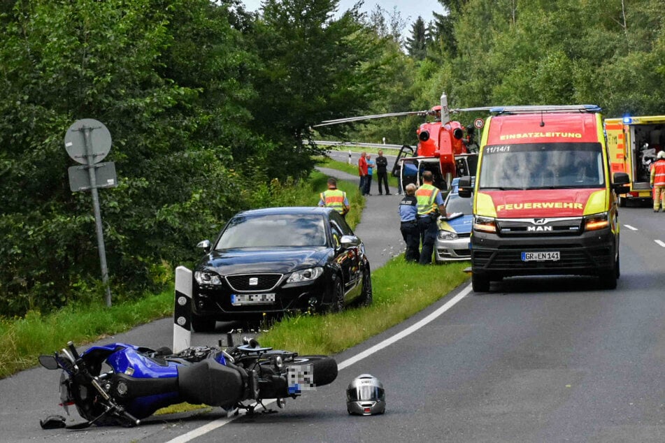 Gegen 16.20 Uhr knallte es auf dem Höllengrundweg in Ebersbach-Neugersdorf.