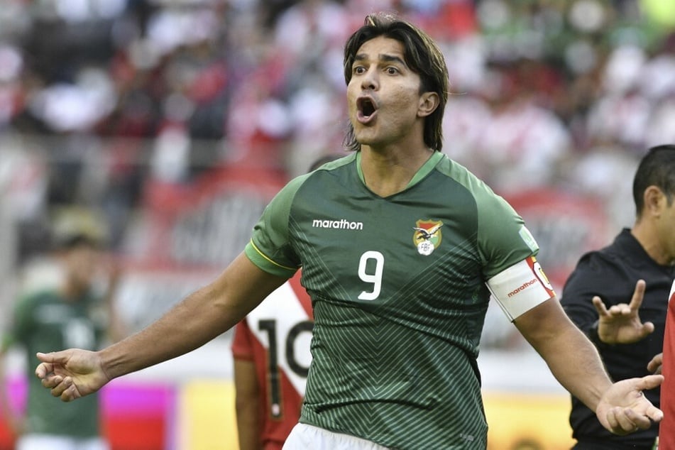 Mit 30 Toren in 95 Länderspielen ist der ehemalige Bundesliga-Kicker Marcelo Moreno (35) Boliviens Rekordtorschütze.