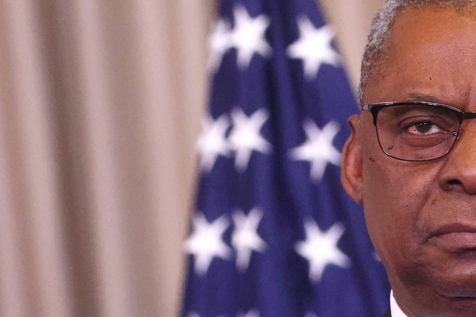US Secretary of Defense Lloyd Austin addressed the media during a news conference after the Ukraine defense consultative group meeting at US Airbase in Ramstein, Germany on Tuesday.