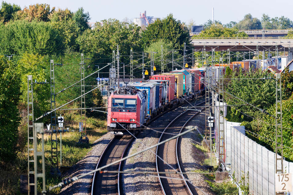Am Güterbahnhof Horka musste ein Güterzug eine Notbremsung einleiten. (Symbolfoto)