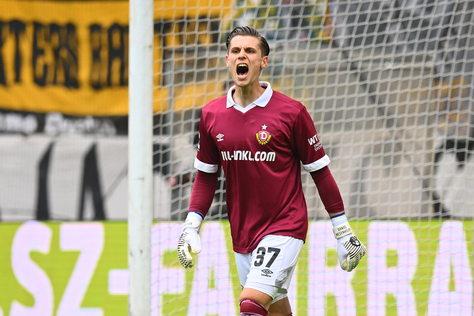 Daniel Mesenhöler (28) feierte am letzten Spieltag sein Drittliga-Debüt.