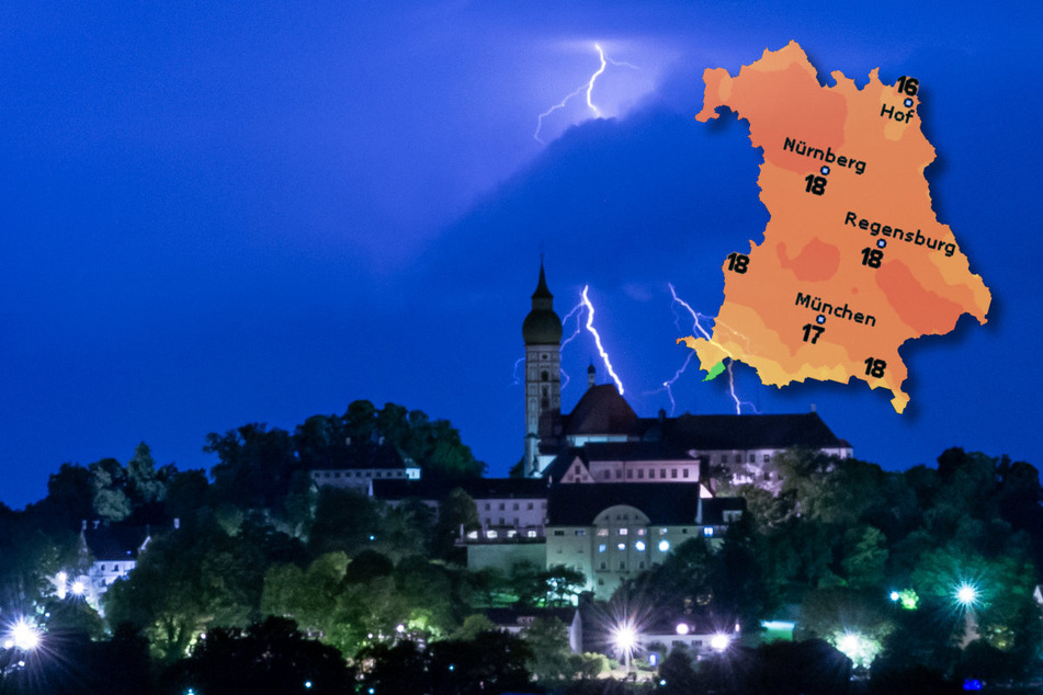 Abkühlendes Wetter in Bayern: Zwischen Neuschnee und Gewitterwolken