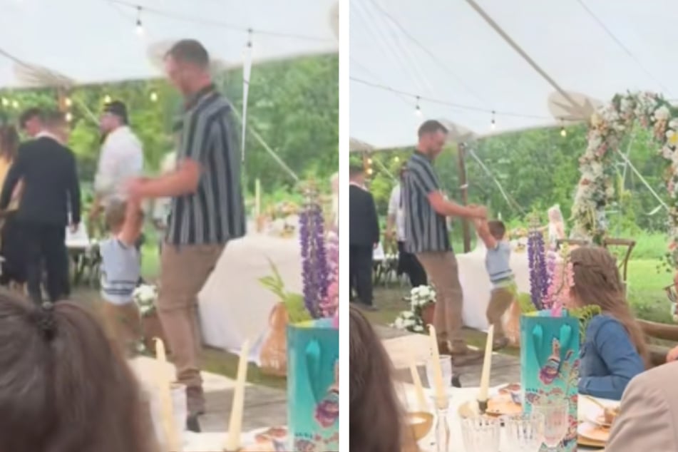 Hopes Sohn orientiert sich seit dem Tod seines Vaters stark an Vaterfiguren. Auf der Hochzeit tanzte er mit einem männlichen Gast.