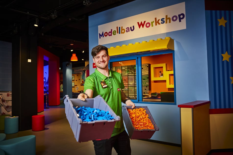 Master-Model-Builder Robert Püschel ist selbst einer der erwachsenen Lego-Fans.