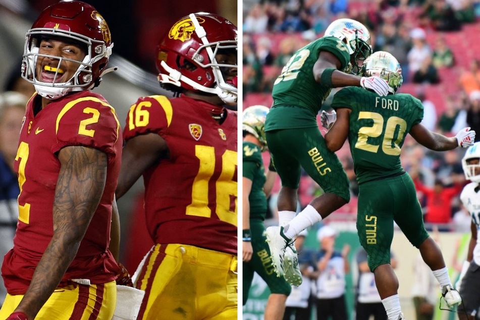 USC (l) and Tulane will meet for the first time since the 1932 Rose Bowl at the 87th Good Year Cotton Bowl Classic.
