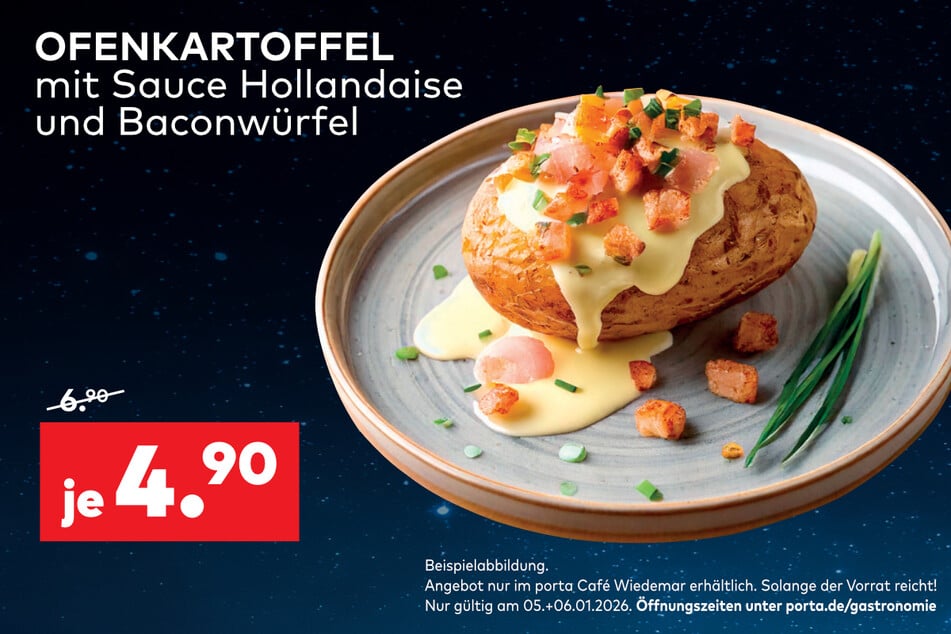 Hier klicken und köstliche Ofenkartoffel sichern.