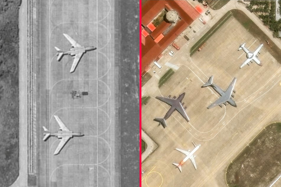 Chinese bombers spotted on disputed island amid display of force in South China Sea