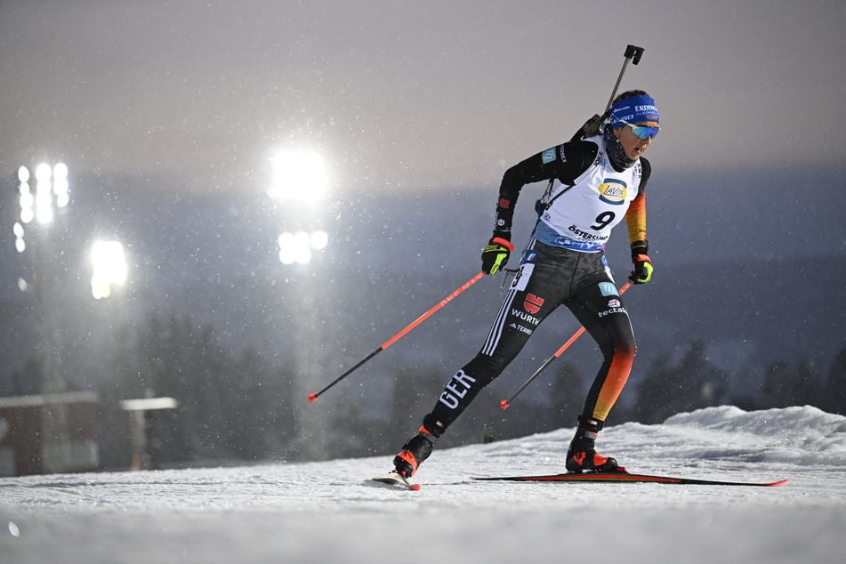 Franziska Preuß (29) feiert gerade eine Rückkehr nach Maß im Biathlon-Weltcup und wird am Sonntag im Gelben Trikot laufen.