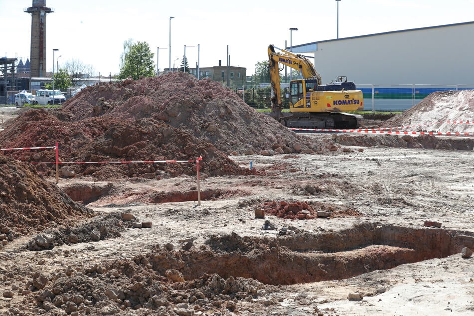 Das Gelände soll neu bebaut werden. Vorher werden aber die seltenen Funde gesichert.