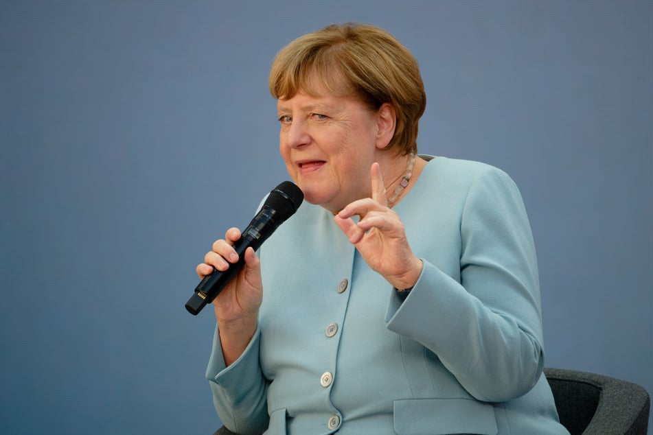 Ex-Bundeskanzlerin Angela Merkel (72) erkennt sich in Vincent Kompany wieder.