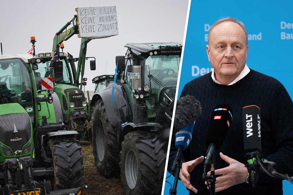 Proteste waren erst "Vorbeben": Bauern-Präsident droht mit weiteren Demos ab Montag
