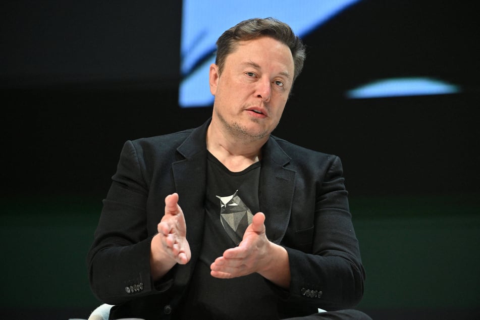 Elon Musk speaking at the Cannes Lions at the Palais des Festivals in France on June 19th, 2024.