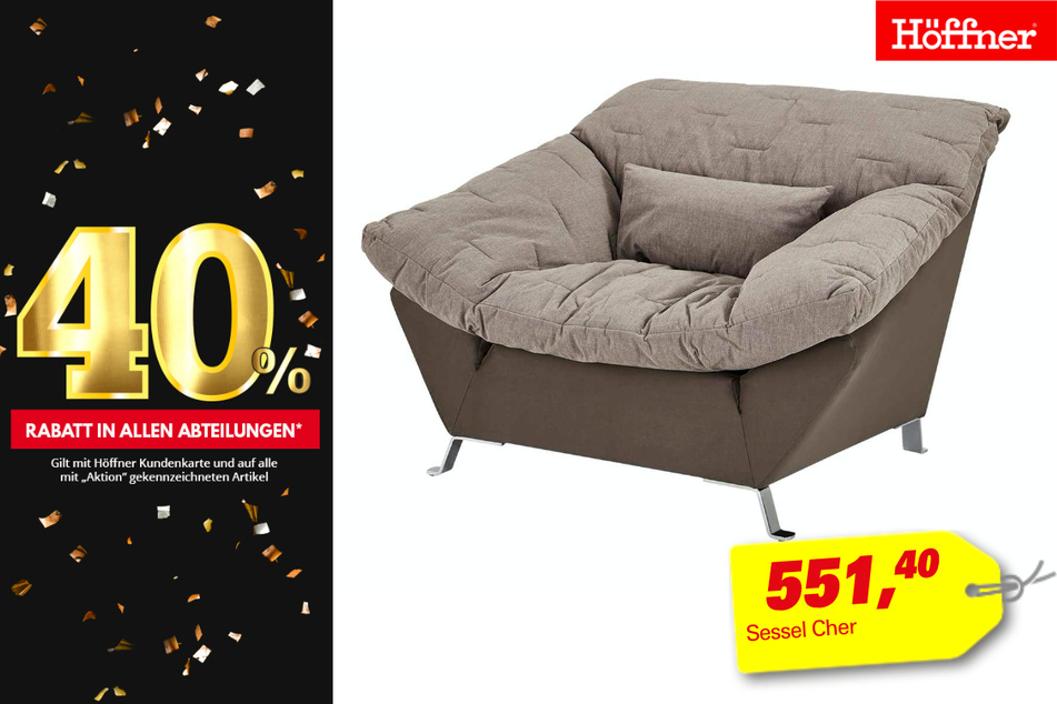 Sessel Cher
für 551,40 Euro
