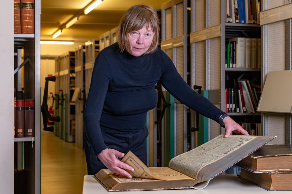 Carola Schauer (61) findet die Ideen des Dresdner Architekten fantastisch. Zeitgenossen sahen sie auch kritisch.