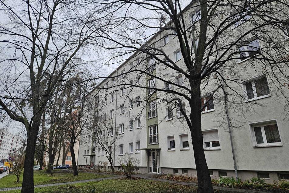 Der Tatort an der Straße "Am See". Im Keller dieses Wohnblocks wurde das Opfer vergewaltigt und beinahe ermordete.