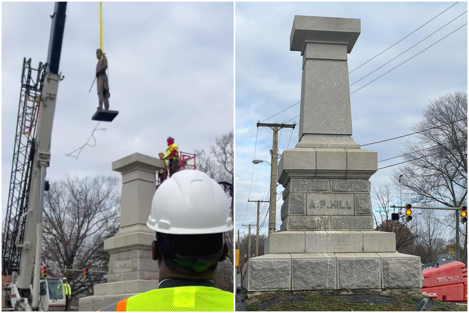 The city of Richmond, Virginia, removes its last-remaining Confederate statue of general AP Hill.
