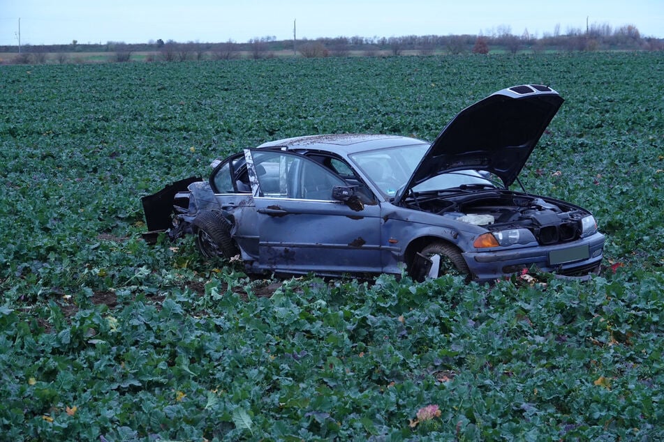 Infolge des Unfalls wurden alle Insassen des BMW leicht verletzt.
