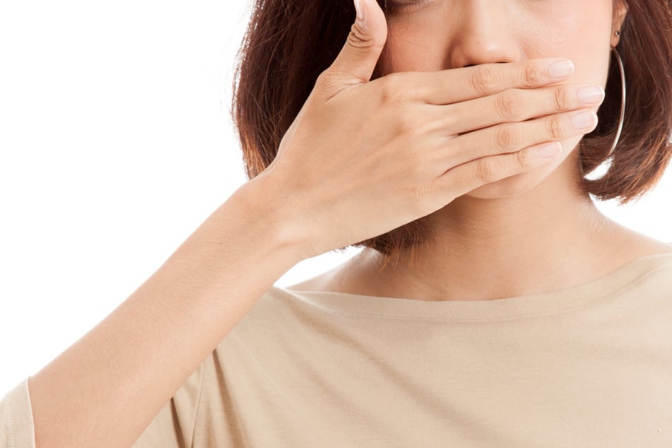 The device is designed to block the mouth and make sure wearers can only eat liquid food (stock image).