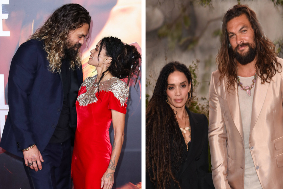 Jason Momoa (l) and his wife Lisa Bonet annouced that they now "free each other."