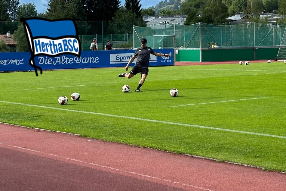 Hertha im Trainingslager: Leitl macht Flanken zur Chefsache