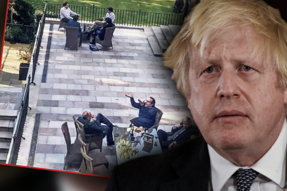 Lockdown-Garten-Party mit 20 Mann: Dieses Foto wird für Boris Johnson zum Problem!