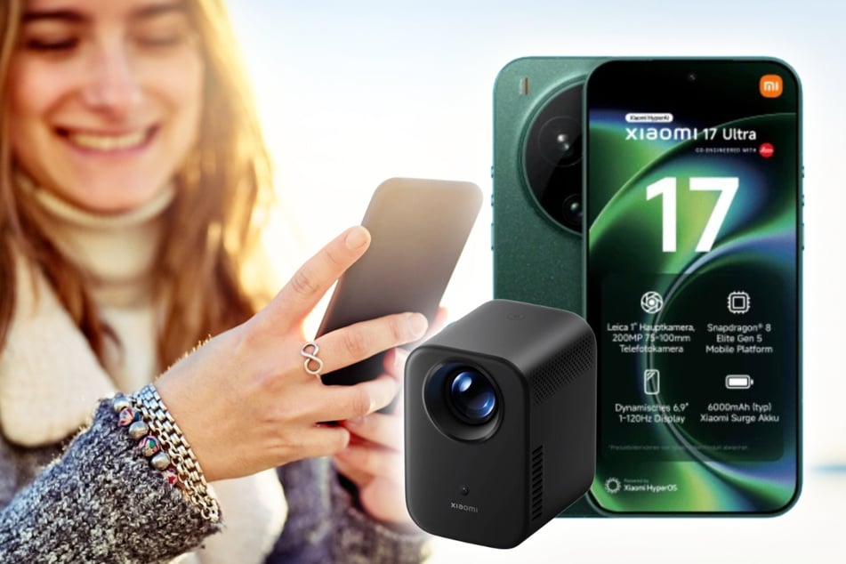 Xiaomi 17 Ultra mit gratis Smart Projector L1 im Mai-Angebot bei Blau