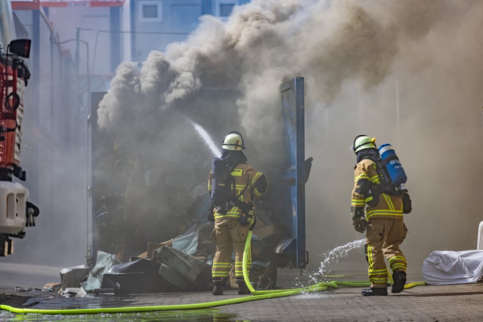Die Feuerwehr konnte den Brand löschen.