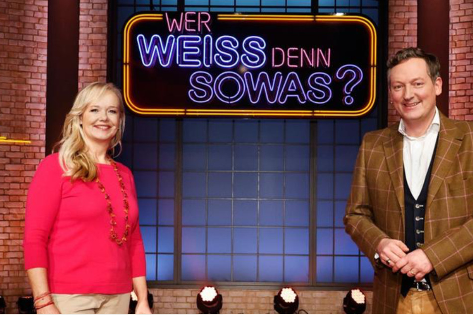 Dr. Franziska Rubin (52) und Dr. Eckart von Hirschhausen (53) in der ARD bei "Wer weiß denn sowas?" in der Folge 637 am Montag (28.12.20) um 18 Uhr in der ARD.