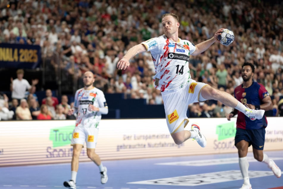 Magdeburgs Omar Ingi Magnusson (18) trug größtenteils zum Erfolg der Mannschaft bei. (Archivfoto)