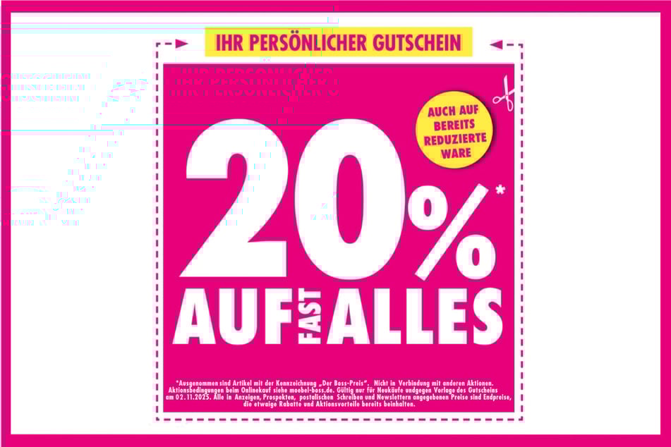 Hier klicken und gleich Gutschein sichern.