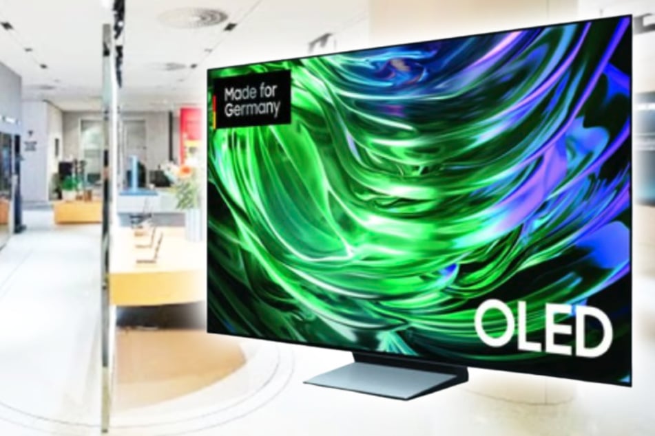 Samsung-Store im KaDeWe hat 83-Zoll OLED-TVs am Montag (23.12.) im Angebot