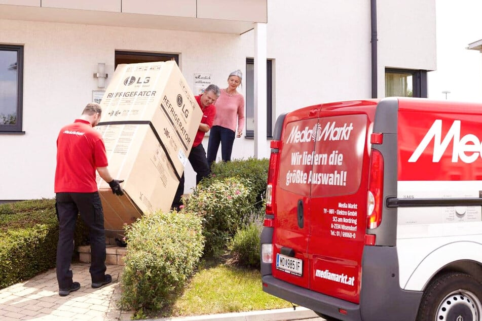 Geräte ab 299 Euro werden auf Wunsch kostenlos zu Euch geliefert.