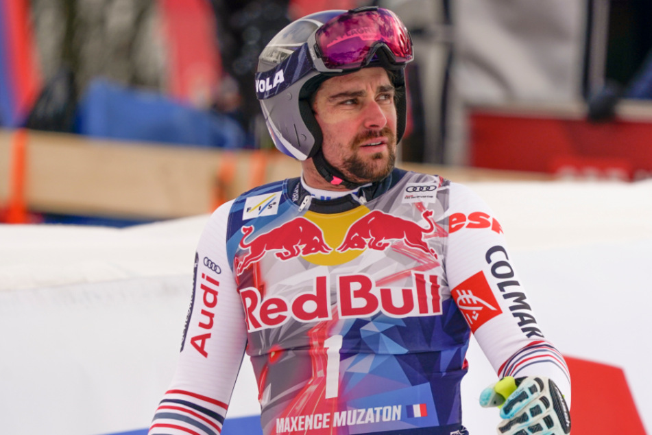 Maxence Muzaton (30) rettete sich mit einer Pirouette vor einem Sturz.