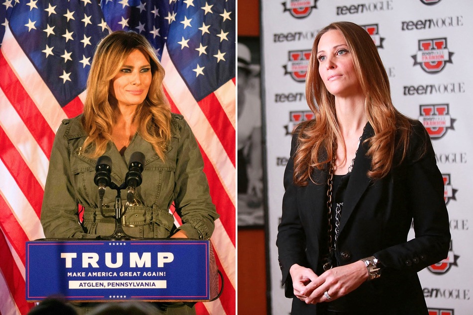 In 2020, Stephanie Winston Wolkoff (r.) published a book detailing her time working as an aide to former first lady Melania Trump.