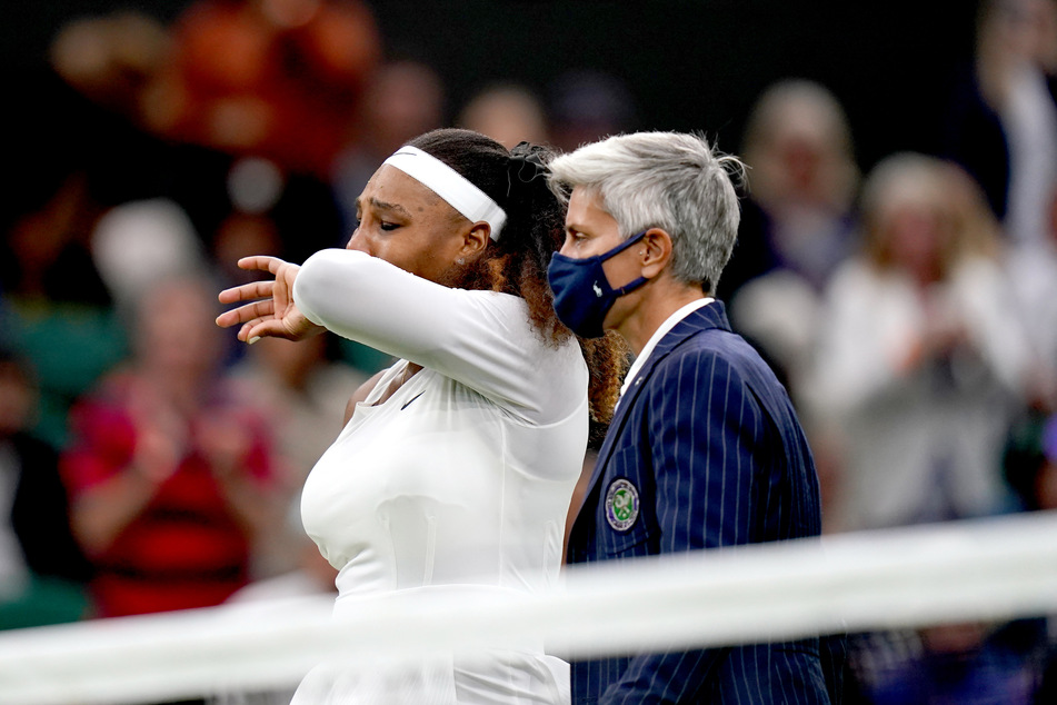 Unter Tränen verließ die Tennis-Legende letztlich das Spielfeld.