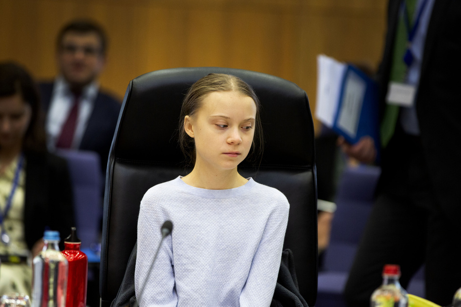 Greta Thunberg wirkte sichtlich unbeeindruckt von den neuen Klimaregelungen.