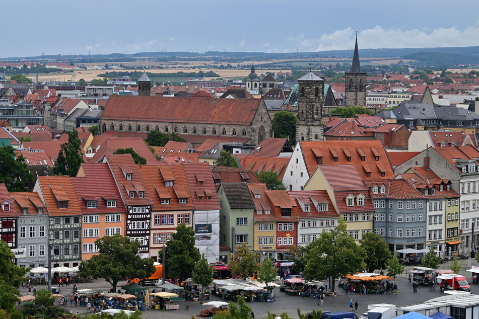 Der Schatz der in der Erfurter Altstadt gefunden wurde, könnte die Stadt zu einem Welterbe machen. (Archivbild)