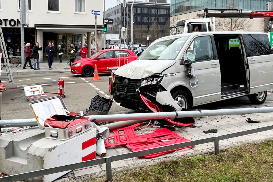 In München ist es zu einem Unfall gekommen.