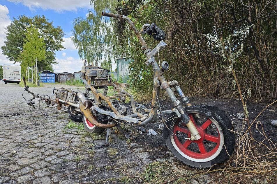 Für die beiden Kleinkrafträder kam jede Hilfe zu spät.