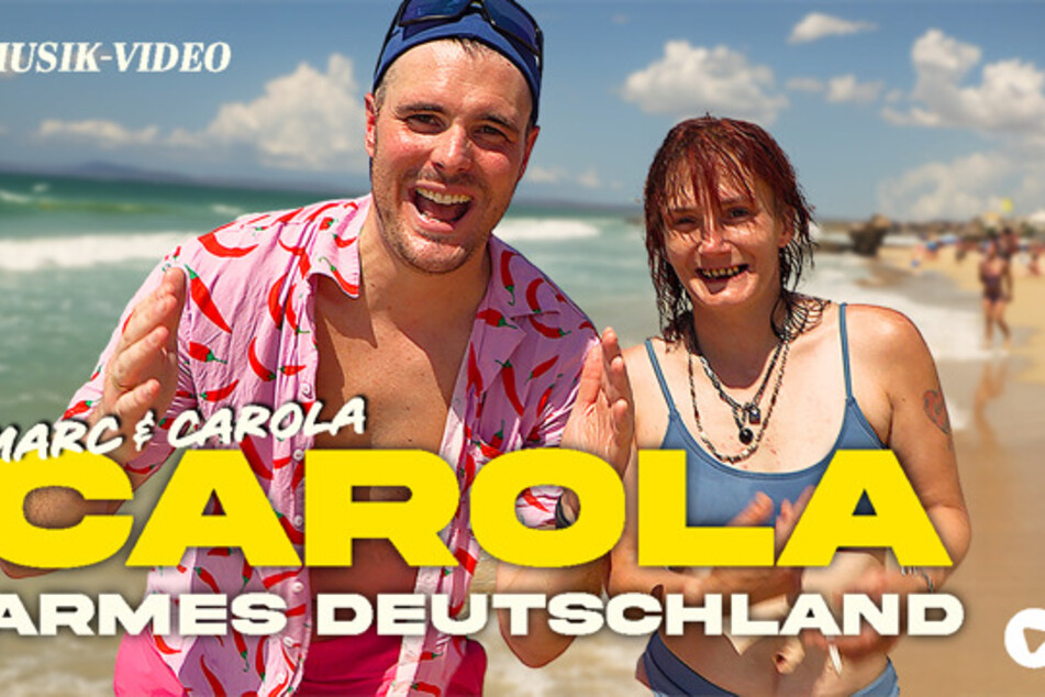 "Der Marc" und Carola performen zu ihrem Song "Carola Armes Deutschland".