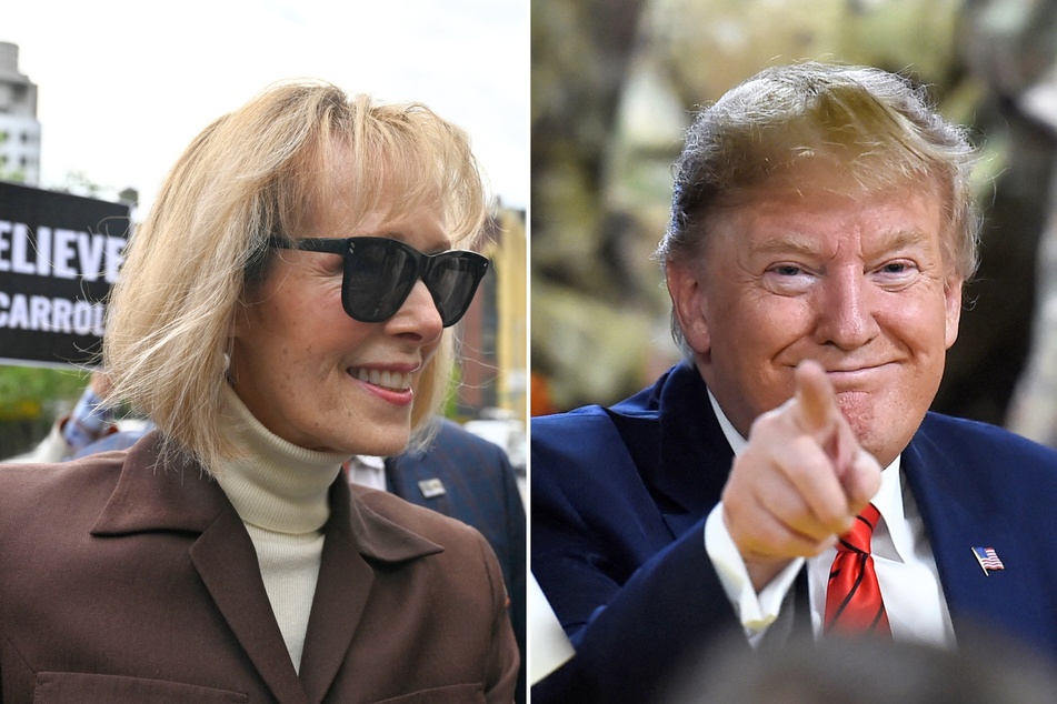 Former President Donald Trump shared over 30 social media posts on Thursday night regarding his ongoing legal battle with writer E. Jean Carroll.