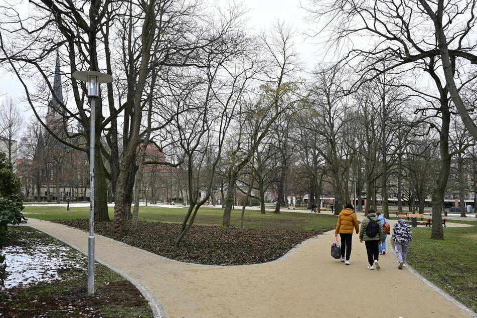 Der Schillerpark kann nach der Umgestaltung wieder genutzt werden.