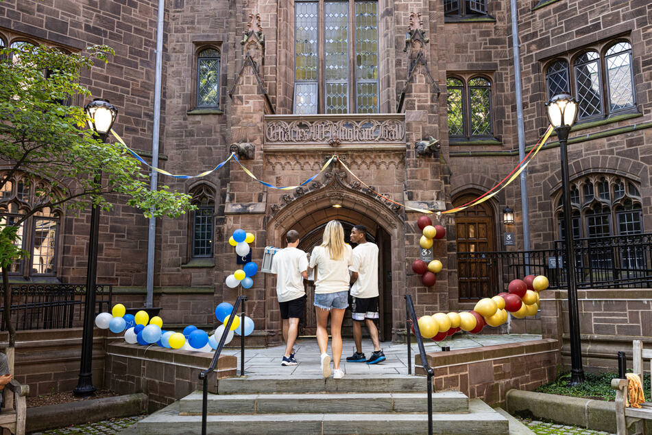 Hier kann man sich wohlfühlen. Die Yale-Uni putzte sich für die neuen Erstsemester heraus.