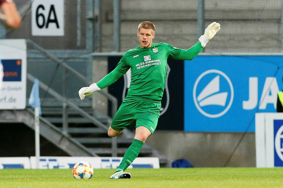 Keeper Jakub Jakubov war auch in der vergangenen Serie ein sicherer Rückhalt für die Chemnitzer Abwehr, den bitteren Abstieg konnte er am Ende aber auch nicht verhindern.