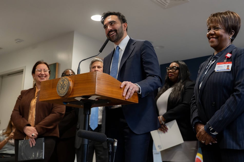 New York City Mayor Zohran Mamdani announces the opening of a new youth clinic at Woodhull Medical Center on January 22 2026.