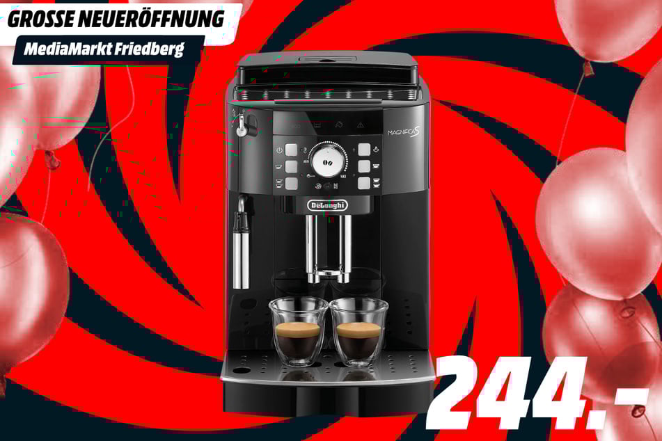 Delonghi-Kaffeevollautomat Magnifica S ECAM21.116.B für 244 Euro.